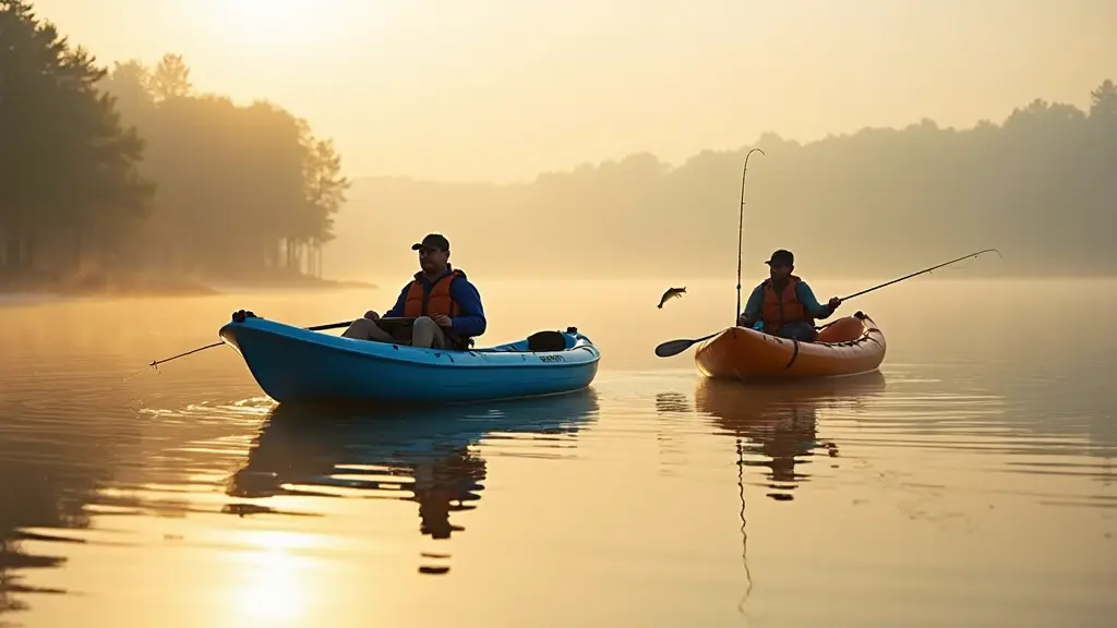 Canoes and Kayaks for Fishing