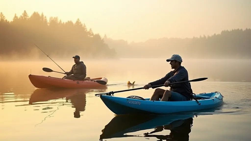 Canoes and Kayaks for Fishing