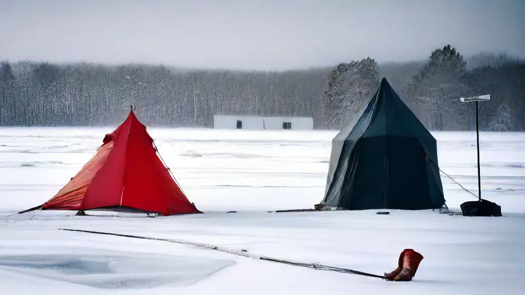 How to Anchor Ice Fishing Shelters in High Winds