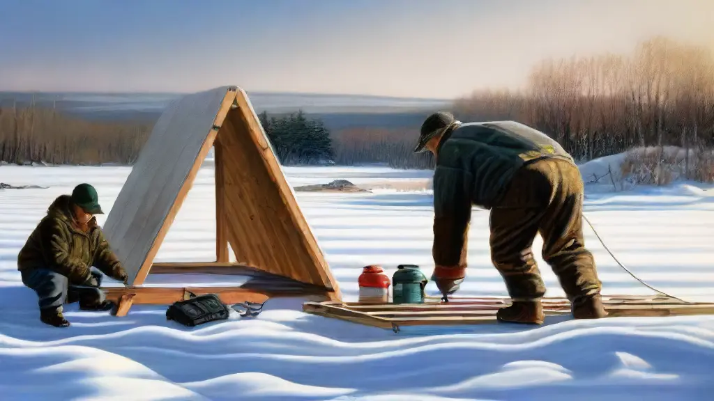 How to Build a DIY Ice Fishing Shelter