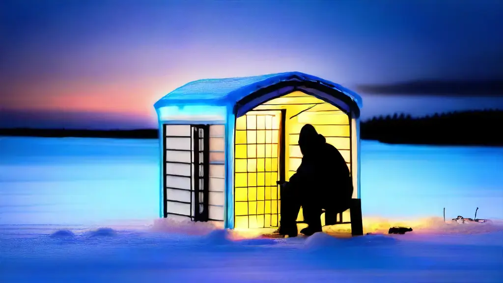Using LED Lights in Ice Fishing Shelters