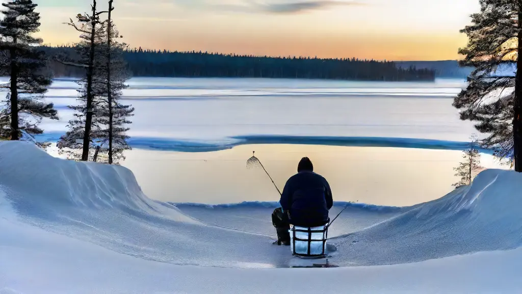 Ice Fishing with Live Bait for Northern Pike