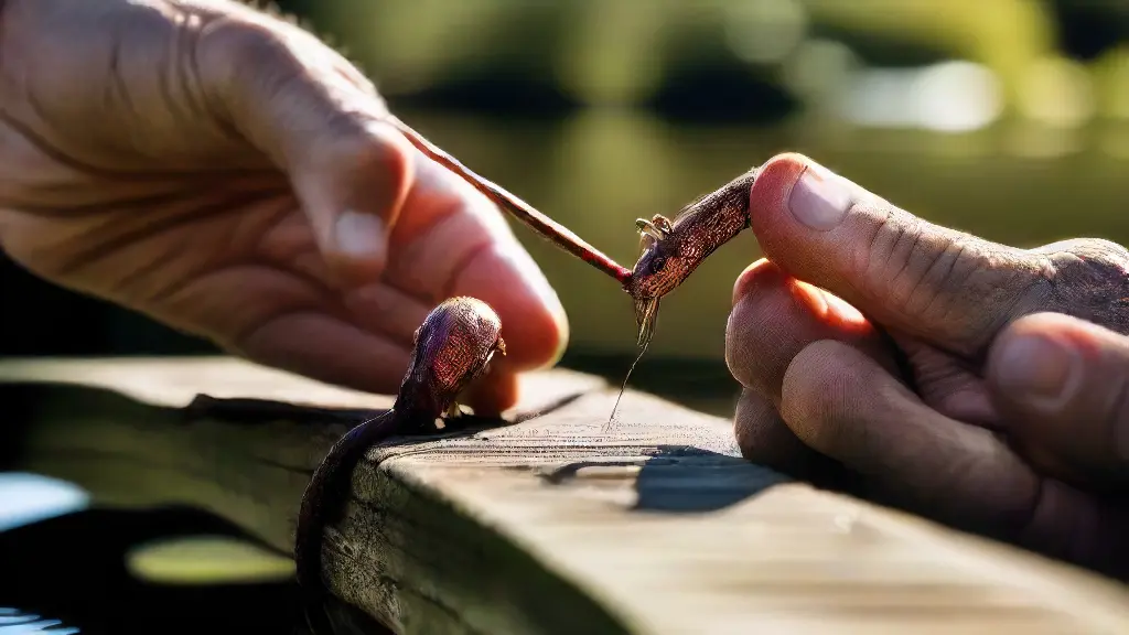 How to Rig Worms for Panfish