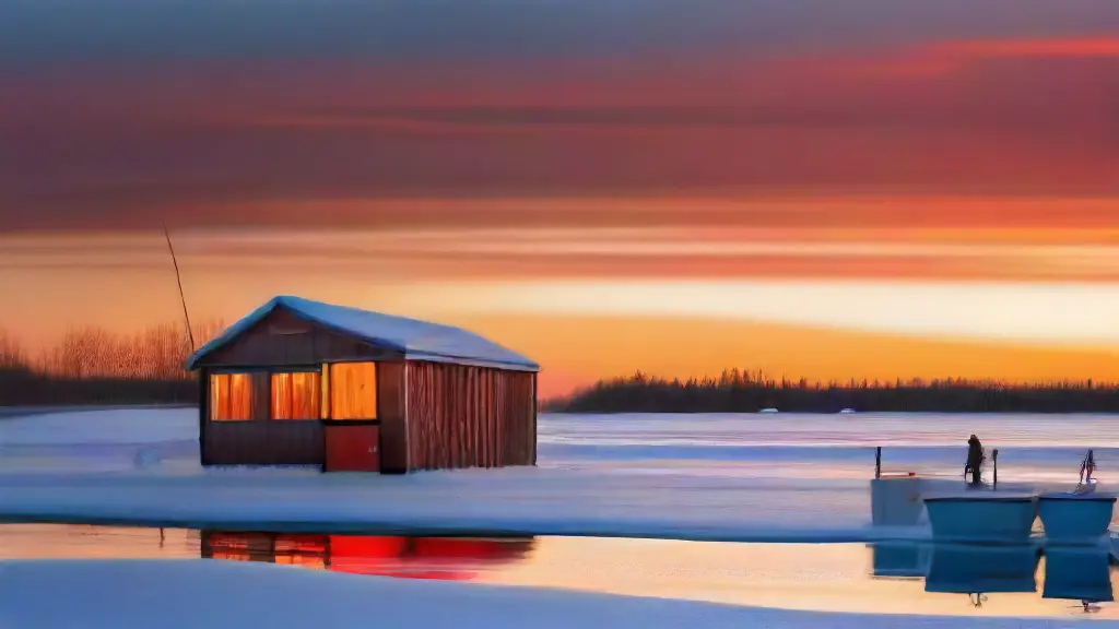 Anchoring Portable Fish Houses in Windy Conditions