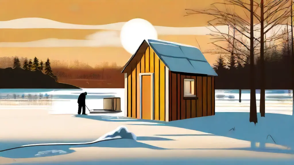 How to Disassemble and Store Portable Fish Houses