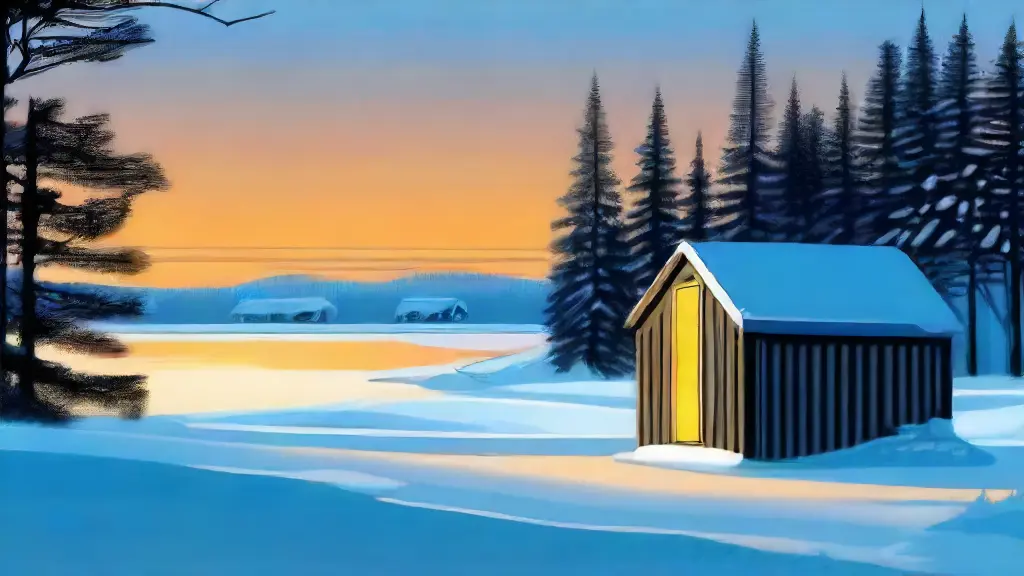 Insulated Portable Fish Houses for Extreme Cold