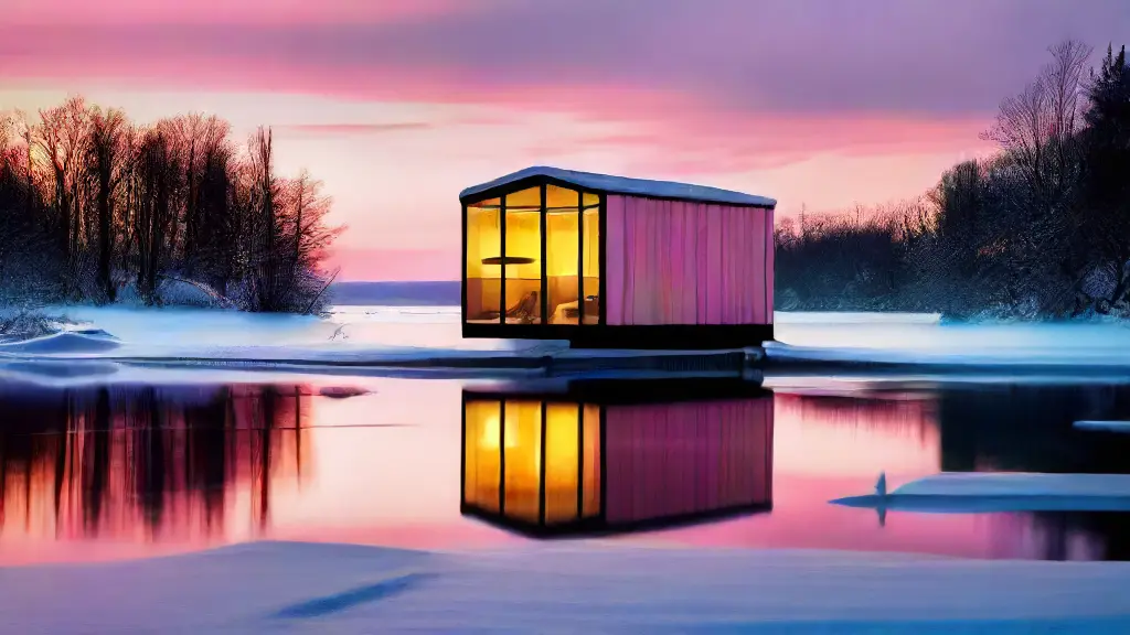 Portable Fish Houses for High Mobility