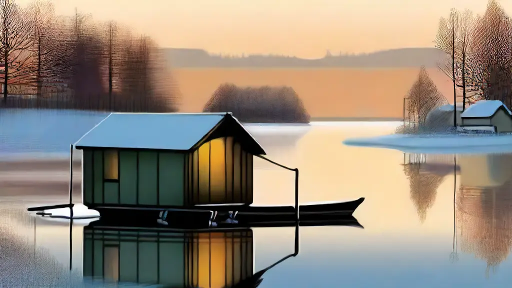 Portable Fish Houses with Integrated Storage