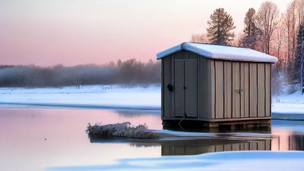 Portable Fish Houses with Quick Set-Up Mechanisms