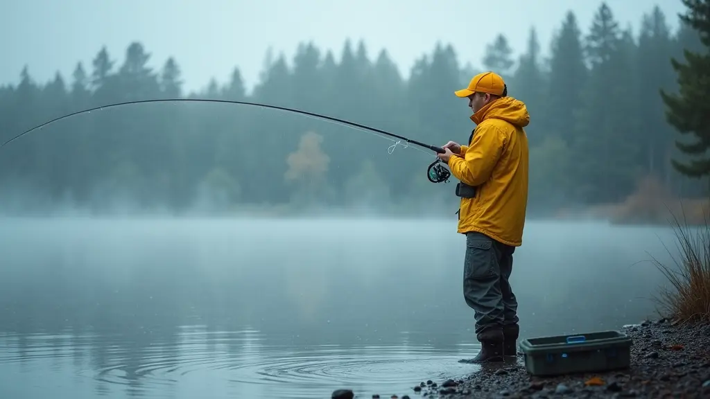Rain Gear for Fishing in the Midwest