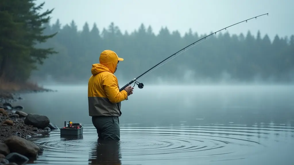 Rain Gear for Fishing in the Midwest
