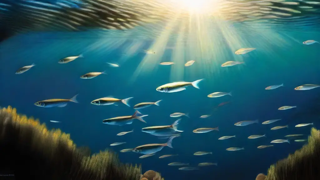 How Bait Fish Behavior Changes During Spawning